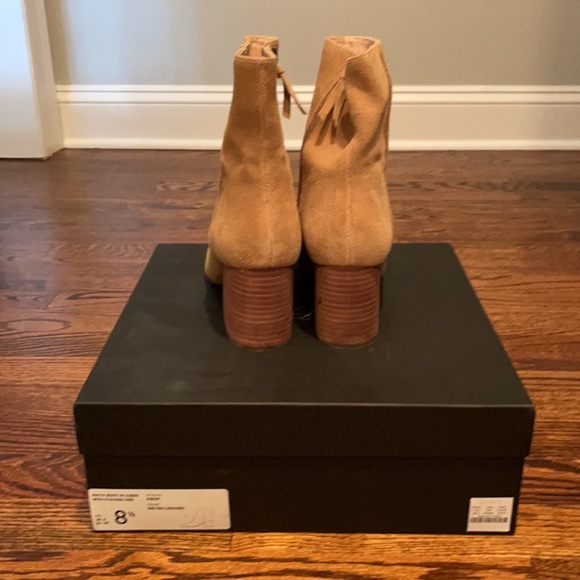 JCrew maya boot in suede with stacked heel - Picture 3 of 3